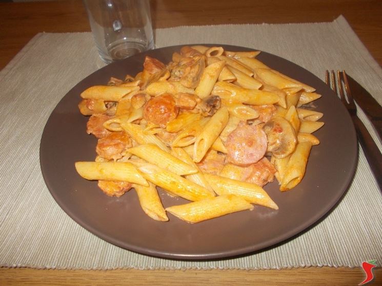 Penne alla boscaiola