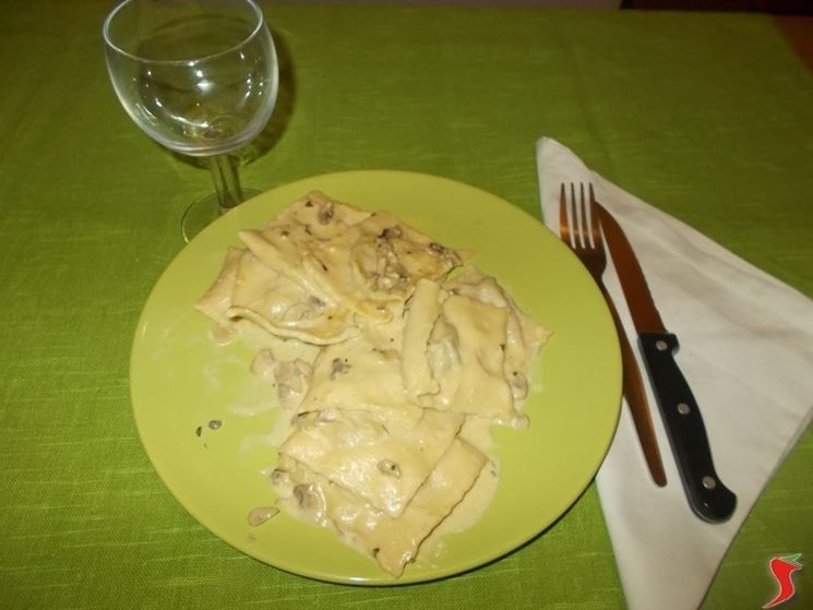 I ravioli ai funghi