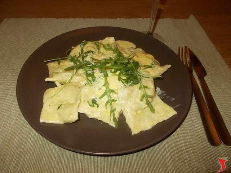 I ravioli al gorgonzola