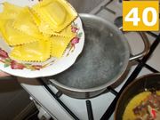 La cottura dei ravioli