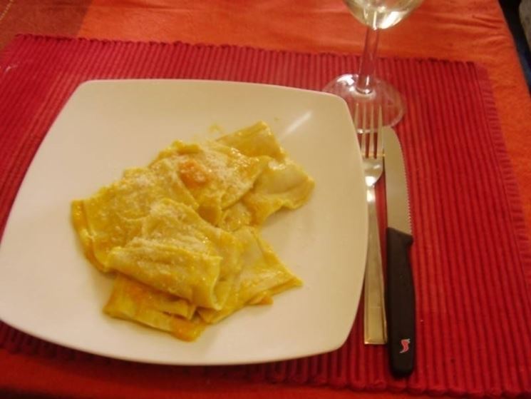 ravioli di zucca