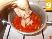 Continuate gli ingredienti