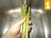 Lavorate gli asparagi