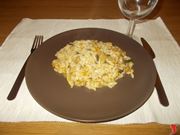 Il risotto allo champagne