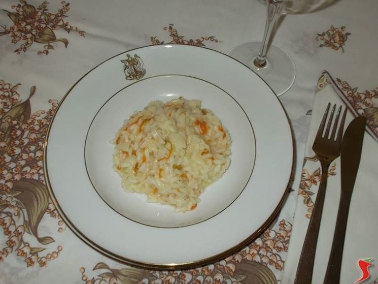 Il risotto ai fiori di zucca