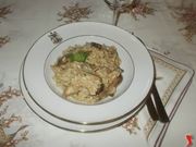 Il risotto con i porcini