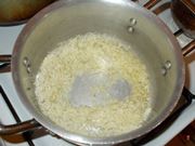 Tostare il riso