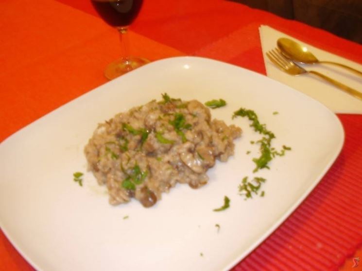 risotto ai funghi