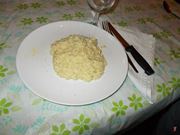 Il risotto al gorgonzola