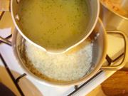 La cottura del risotto