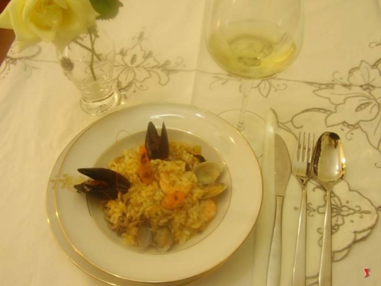 risotto pescatora