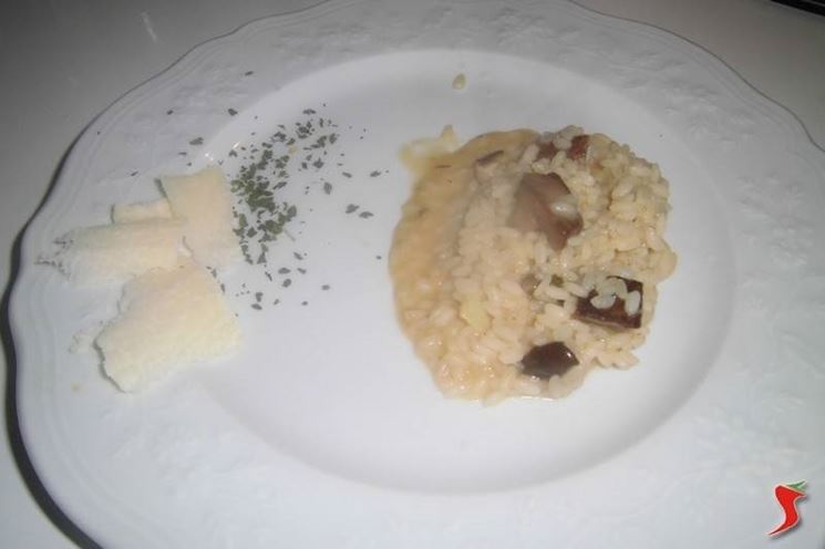 risotto ai funghi misti