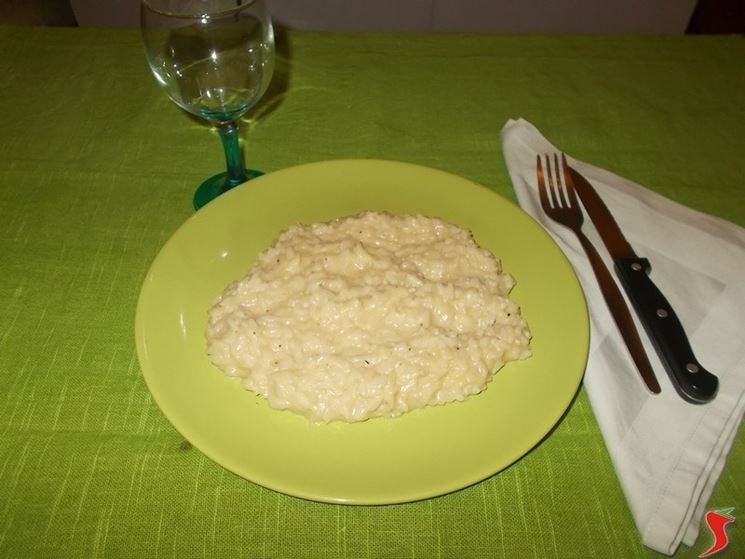 Il risotto con la ricotta