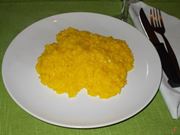 Il risotto allo zafferano