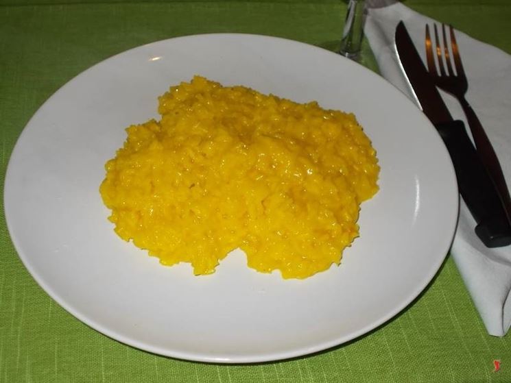 Il risotto allo zafferano