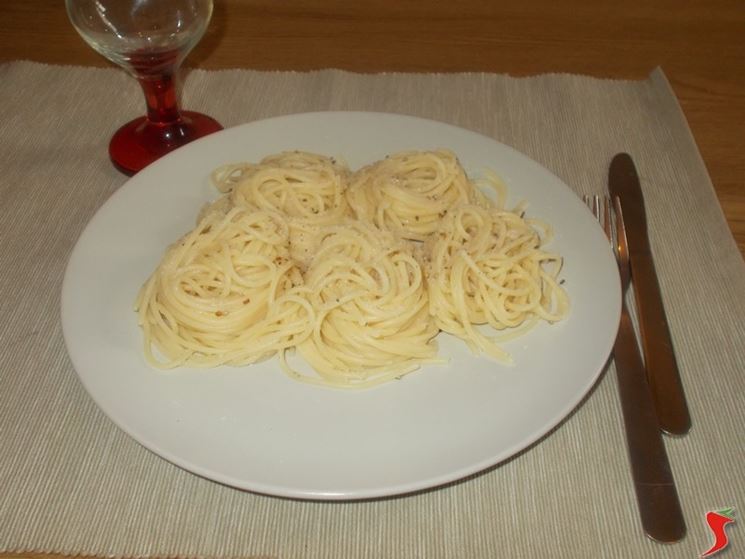 Spaghetti cacio e pepe