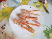 Pulire gli scampi