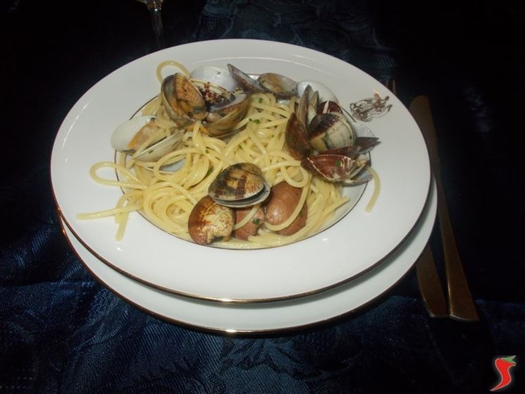 Gli spaghetti con le vongole