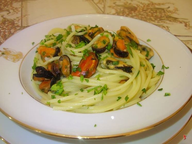 spaghetti con le cozze