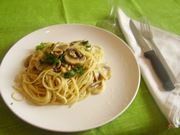 spaghetti con i funghi