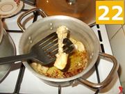 Terminare la cottura del pollo