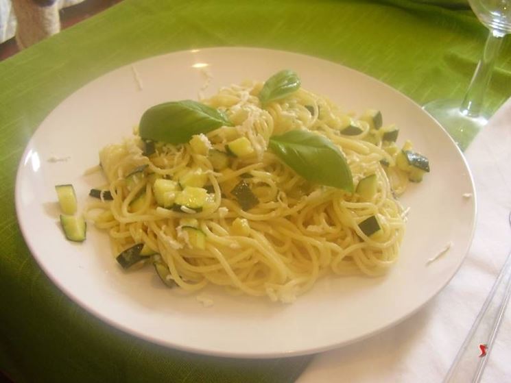 spaghetti alle zucchine