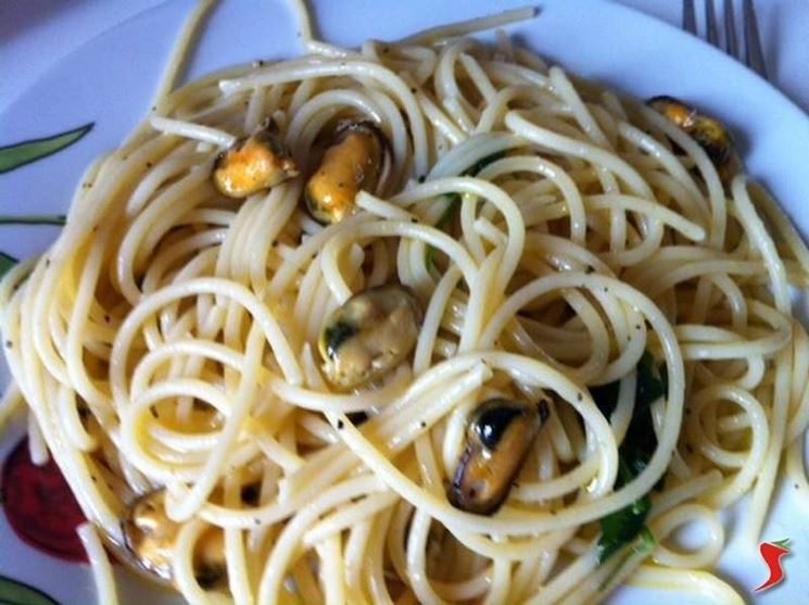 spaghetti con le cozze