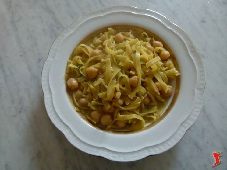 Tagliatelle con i ceci