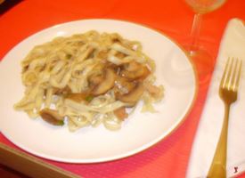 tagliatelle funghi