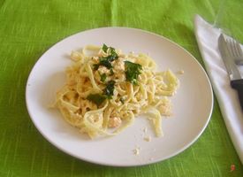 tagliatelle salmone