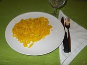 Tagliatelle allo zafferano