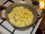 La cottura dei tortellini