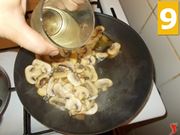 La cottura dei funghi