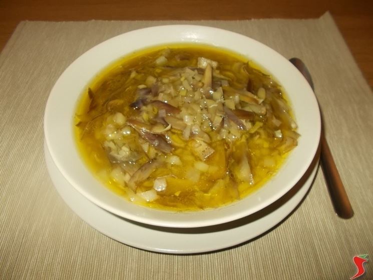 La zuppa di carciofi