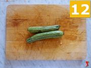 tagliare le zucchine