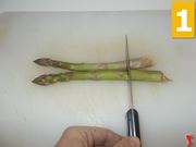 Lavorate gli asparagi