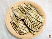 melanzane con olio e sale