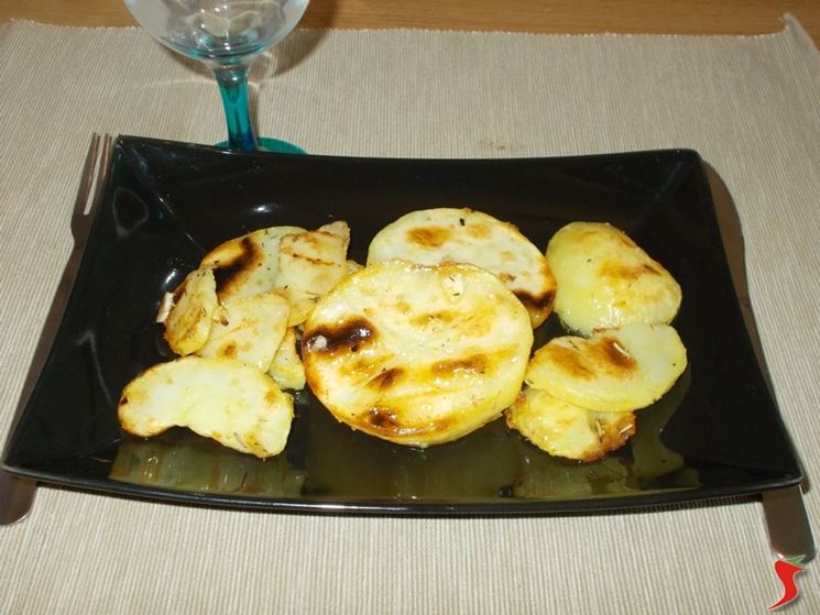 Le patate alla griglia