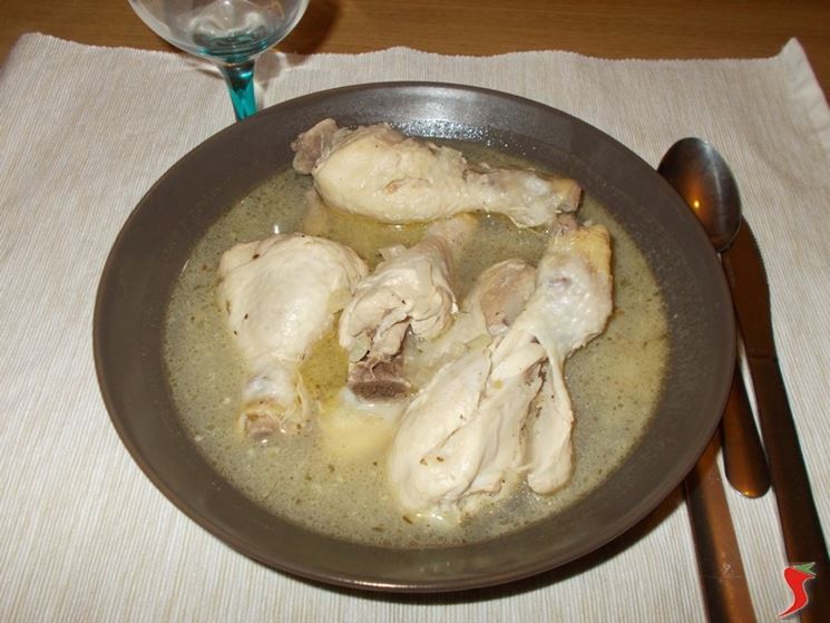 Il pollo bollito