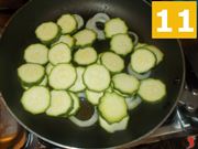 La cottura delle zucchine