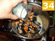 Cozze in bianco