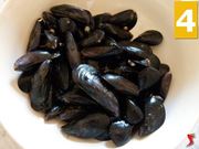 lavare le cozze