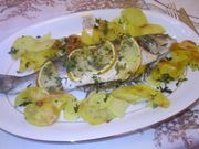 branzino con patate