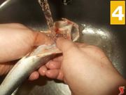 Lavate il pesce