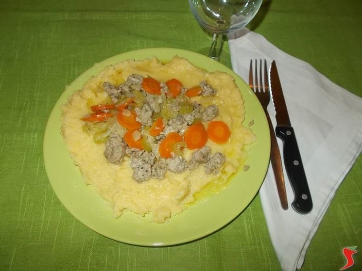 La polenta in bianco