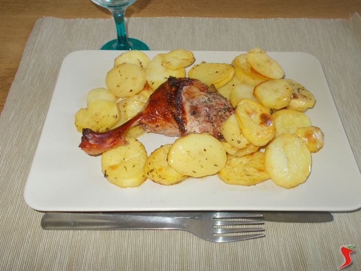 anatra al forno