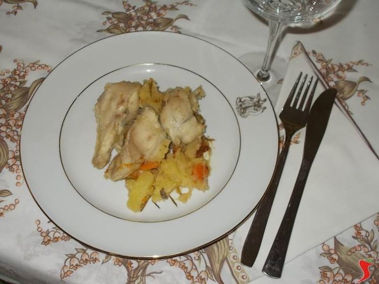 Il coniglio con le patate