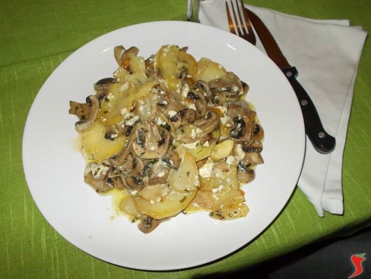 Funghi e patate