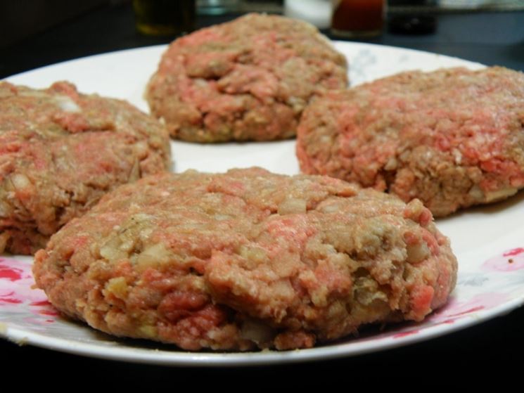 Hamburger con il macinato