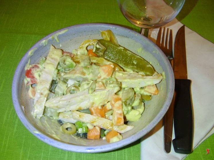 insalata di pollo